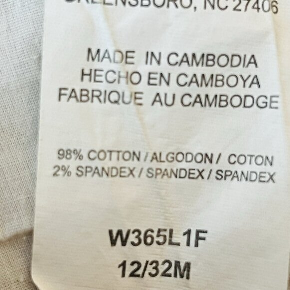 Riders Women's Tan Pants Size 12M Stretch Comfort No-gap Waistband Straight Leg - Picture 7 of 11